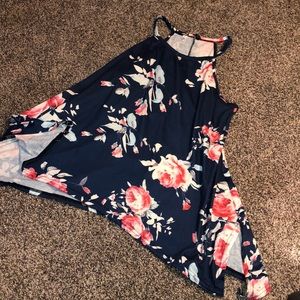 Spaghetti strap tank